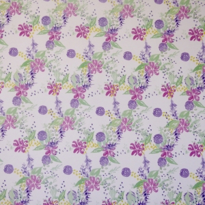 NEW Floral Wreath Wrapping Paper  